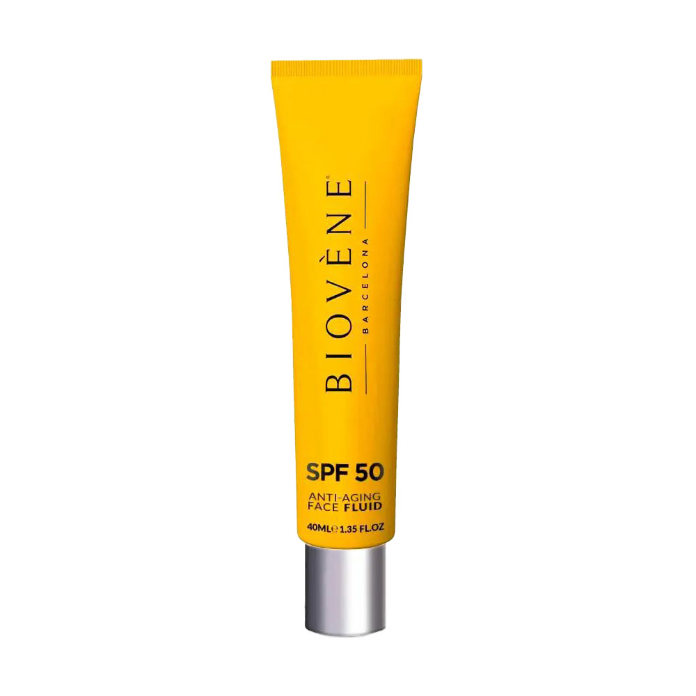 Сонцезахисний антивіковий флюїд для обличчя Biovene Anti-Aging Face Fluid, SPF 50, 40 мл
